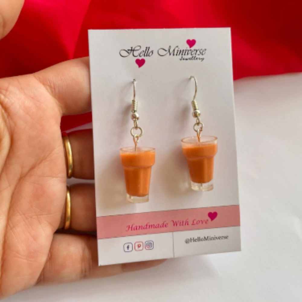 Miniature Chai Earrings