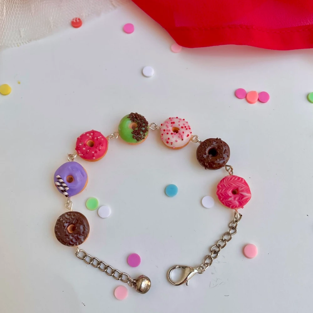 Miniature Donuts  Bracelet