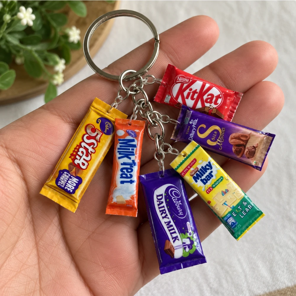 Miniature Chocolates Keychain