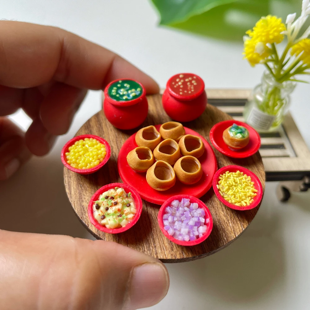 Miniature Paani Puri Fridge Magnet