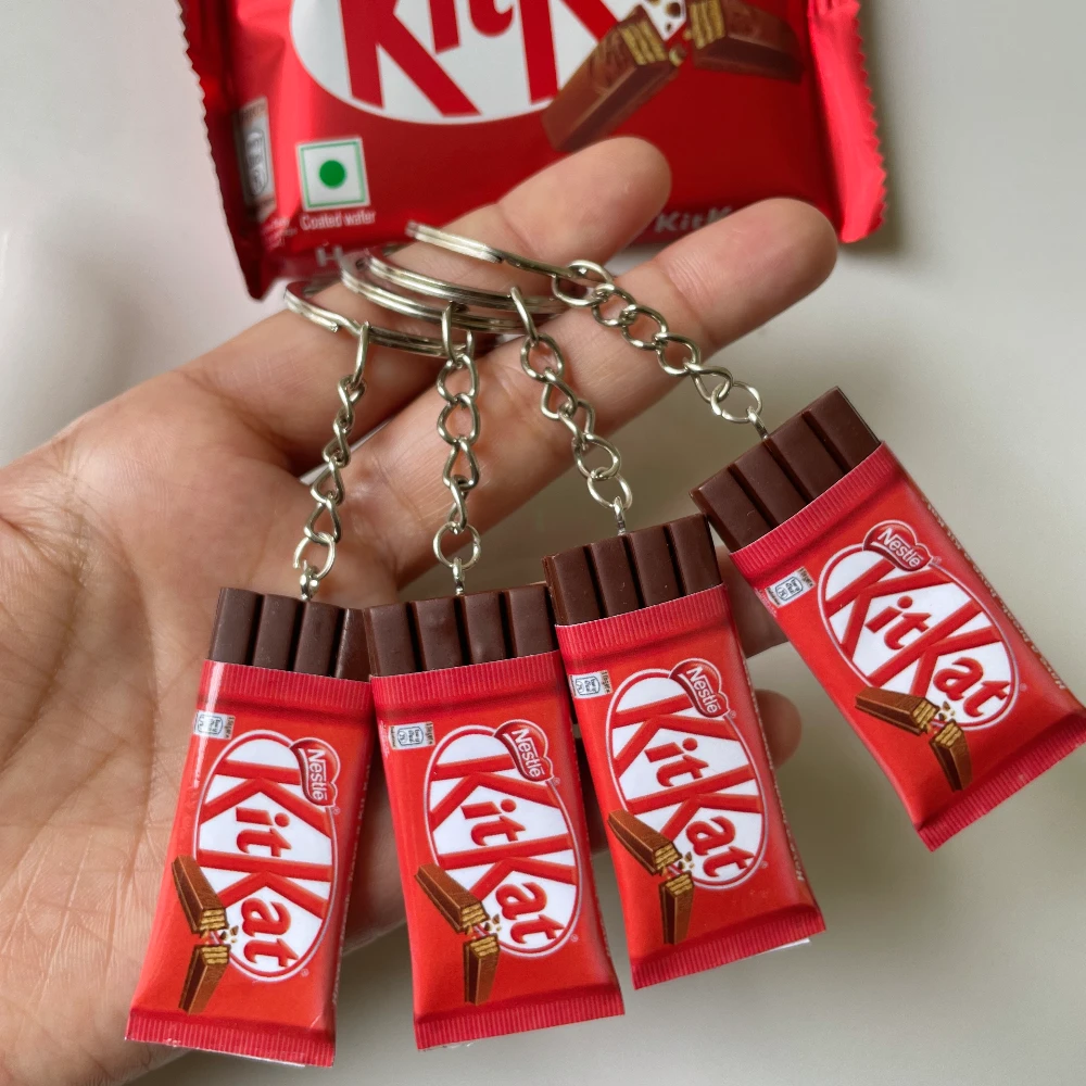 Miniature Kitkat Keychain
