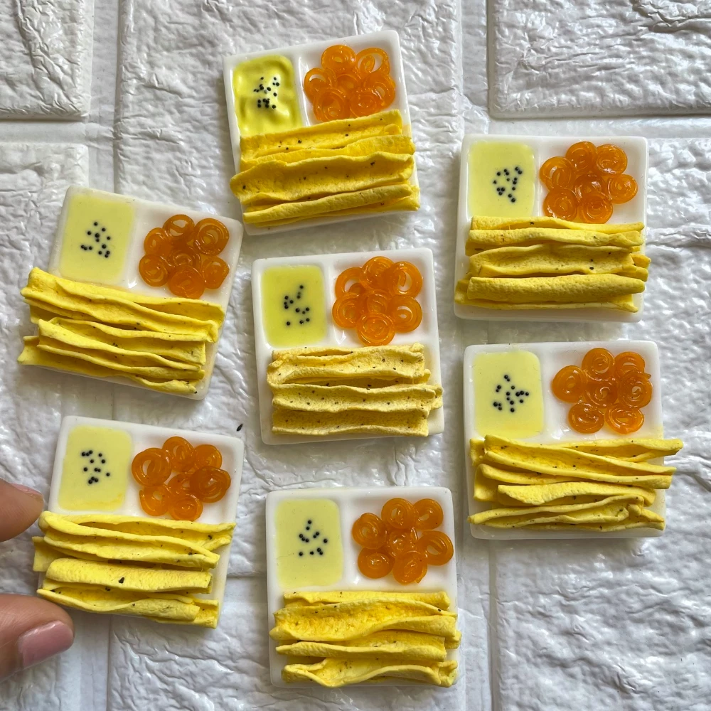 Miniature Fafda Jalebi Fridge Magnet