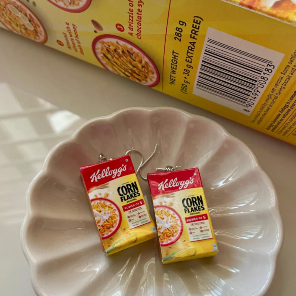 Miniature Kellogg's Earrings