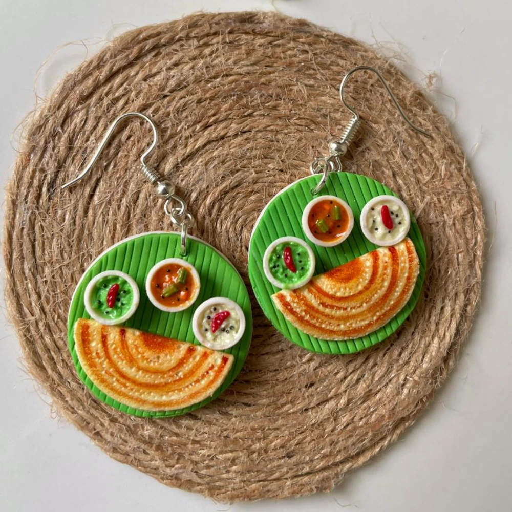 Miniature Dosa Earrings