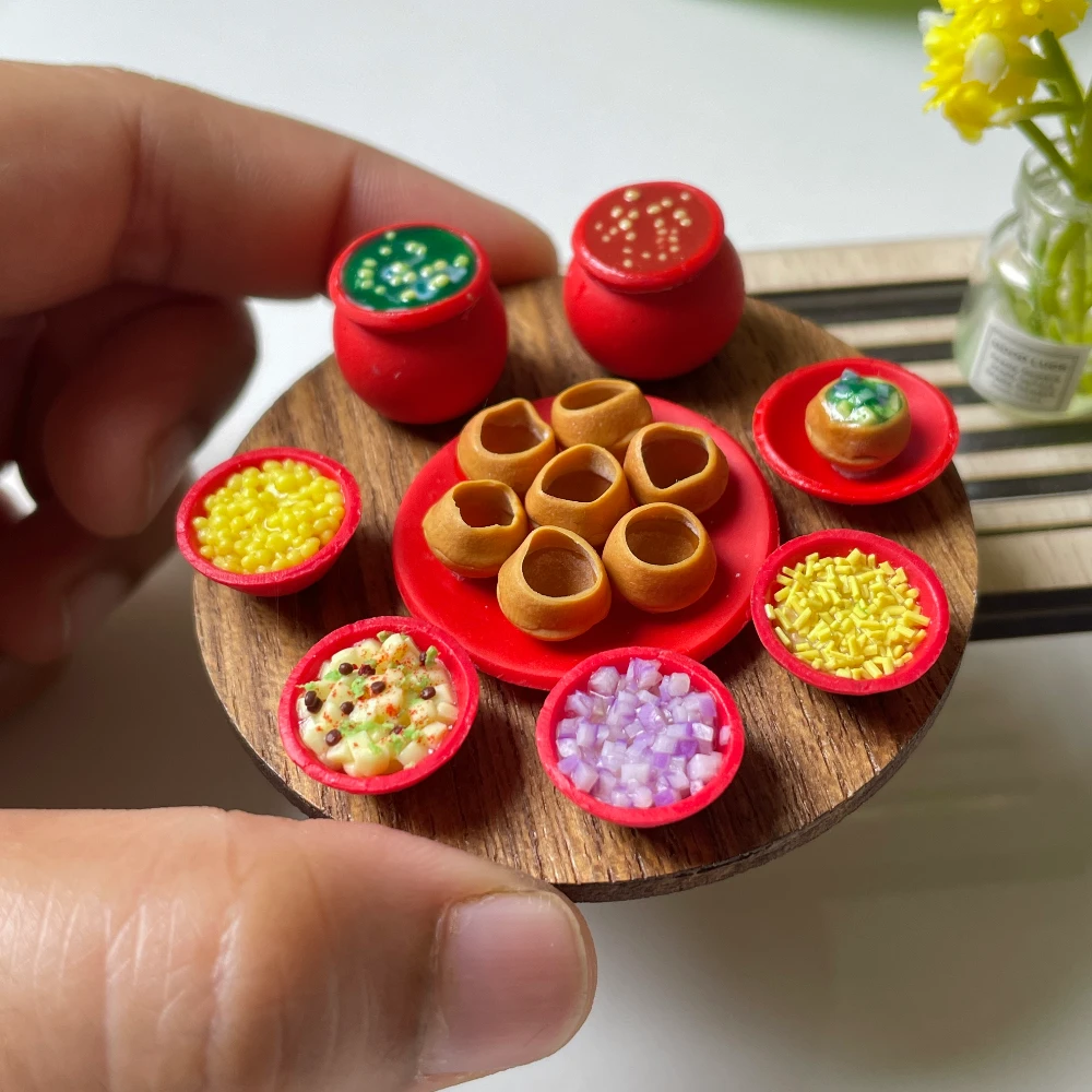Miniature Paani Puri Fridge Magnet