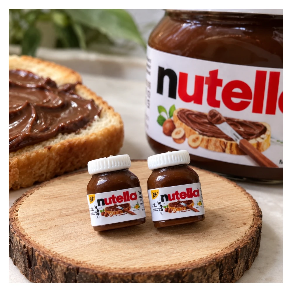 Miniature Nutella Studs