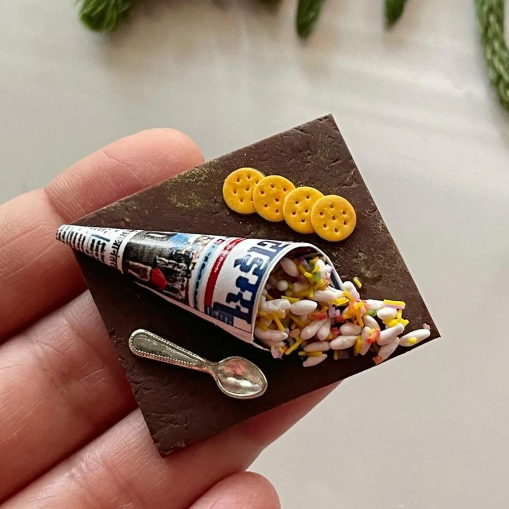 Miniature Bhel Puri Fridge Magnet