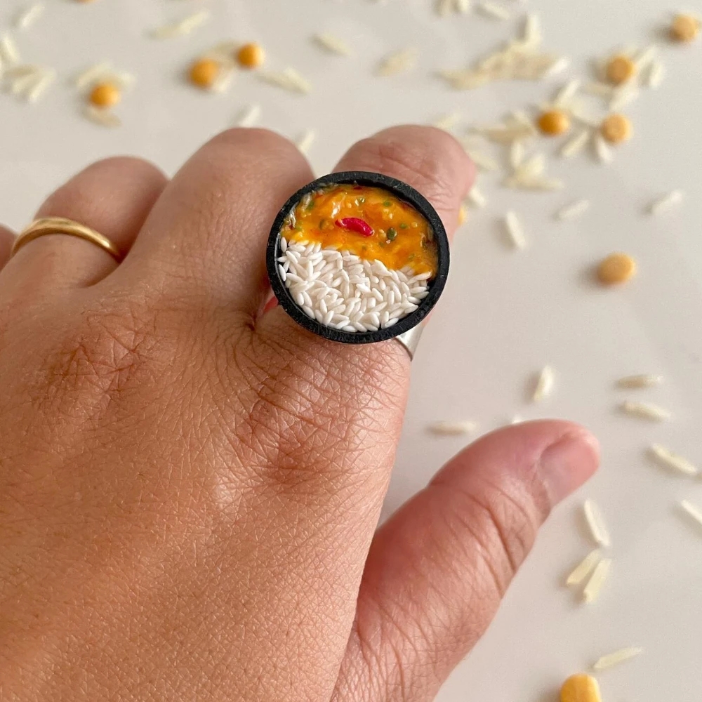 Miniature Dal Chawal Ring
