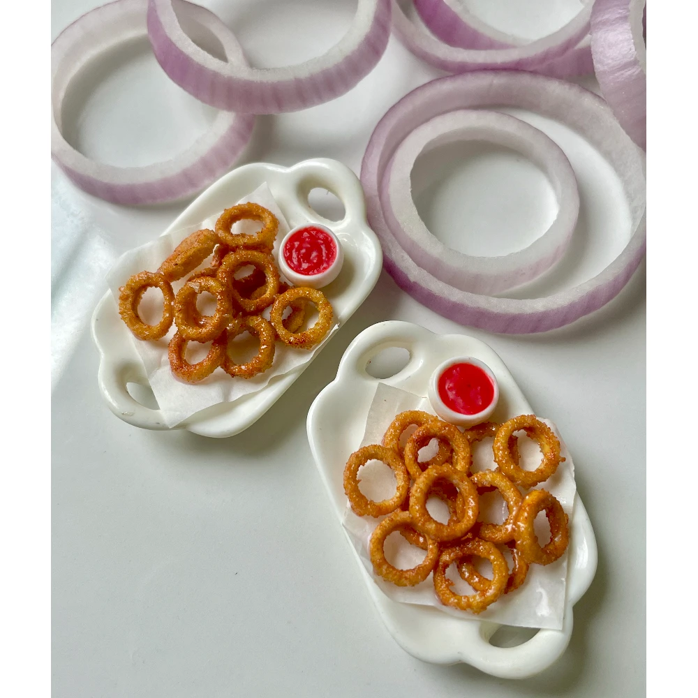 Mini Crunchy Onion Rings Magnet
