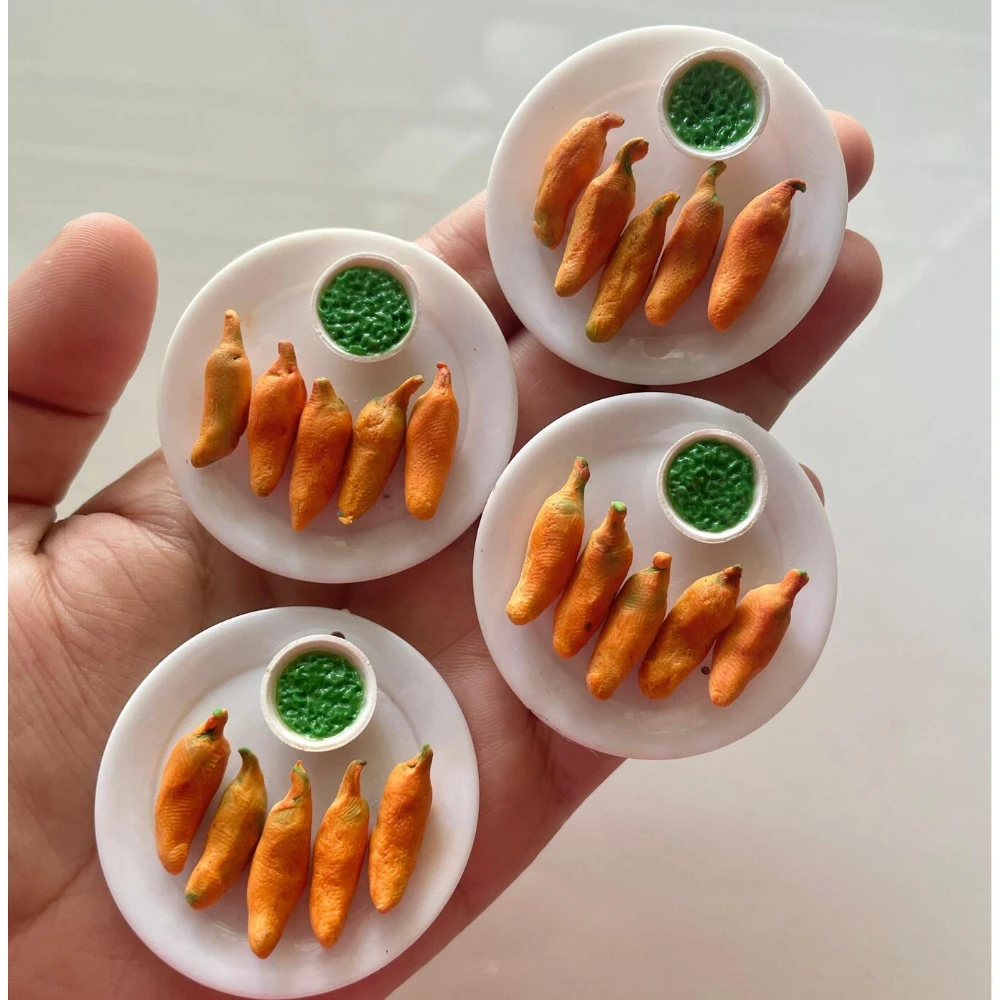 Miniature Mirchi Bajji Fridge Magnet