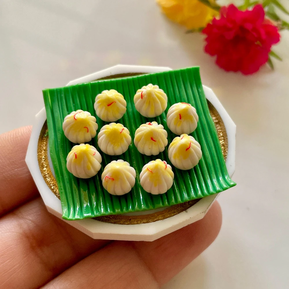 Miniature Modak Fridge Magnet