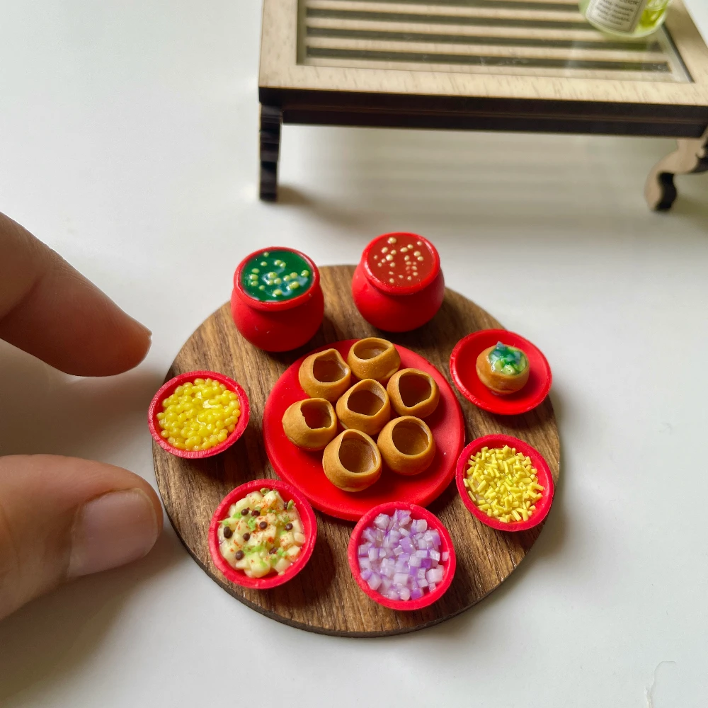 Miniature Paani Puri Fridge Magnet