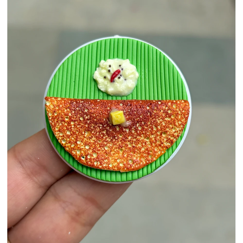 Miniature Benne Dosa Fridge Magnet