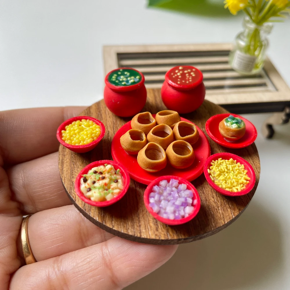 Miniature Paani Puri Fridge Magnet