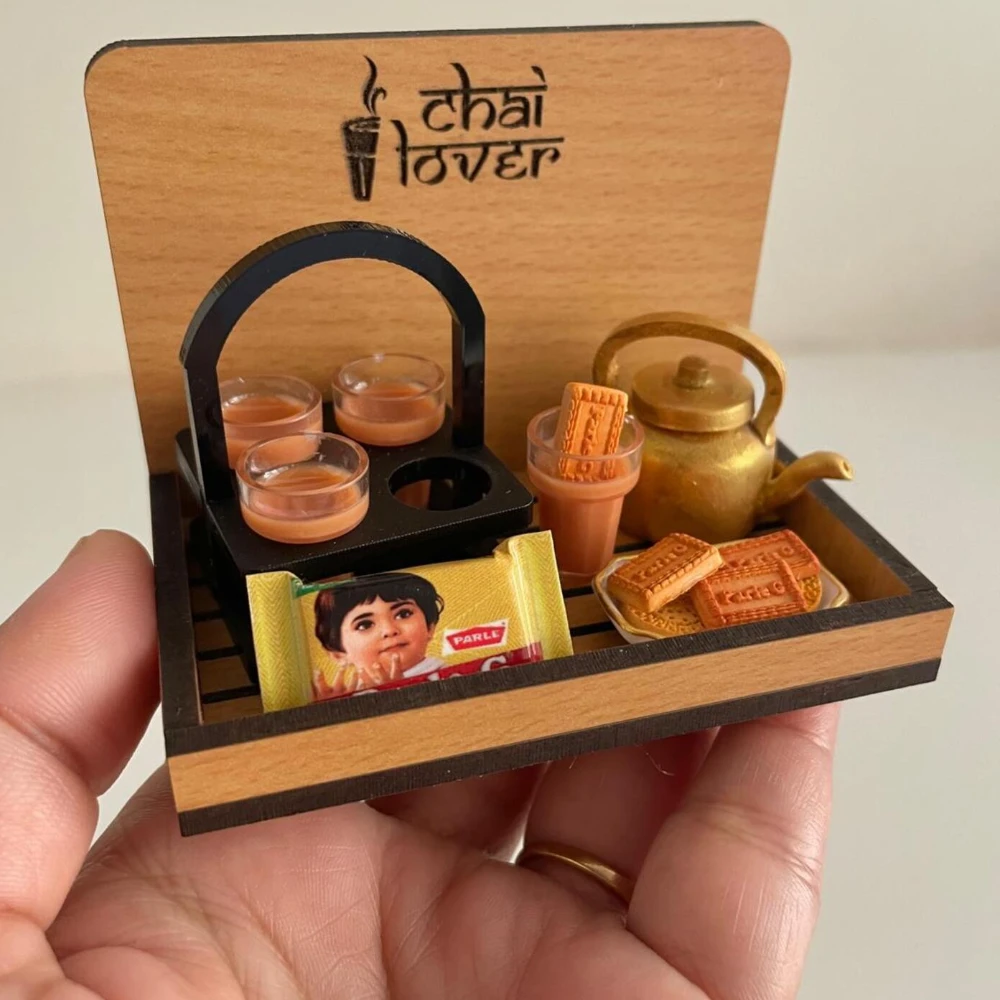 Miniature Breakfast Chai Platter