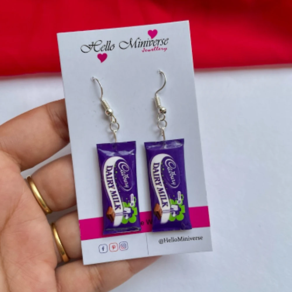 Dairymilk Earrings