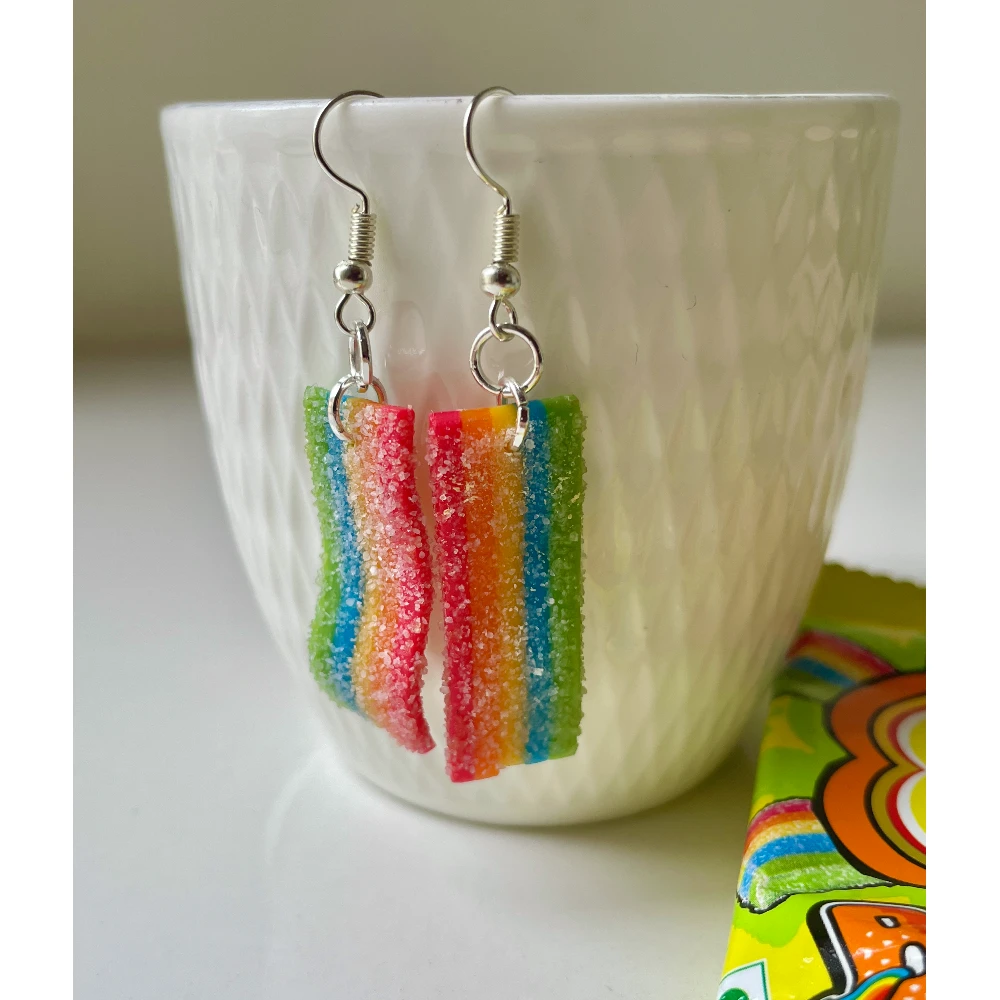 Mini Rainbow Candy Earrings