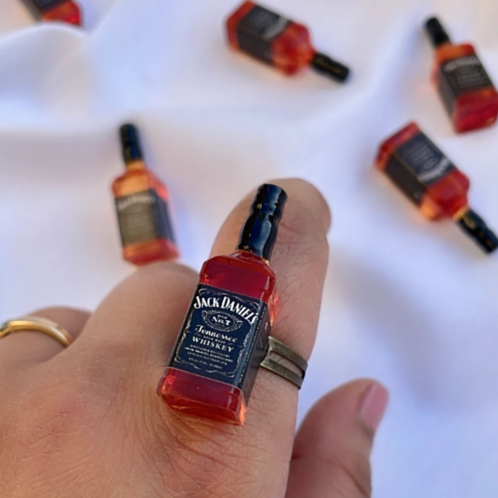 Miniature Jack Daniels Ring