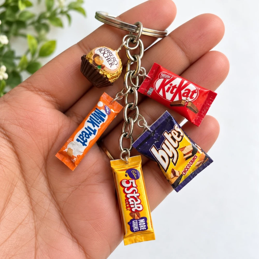 Miniature Chocolates Keychain