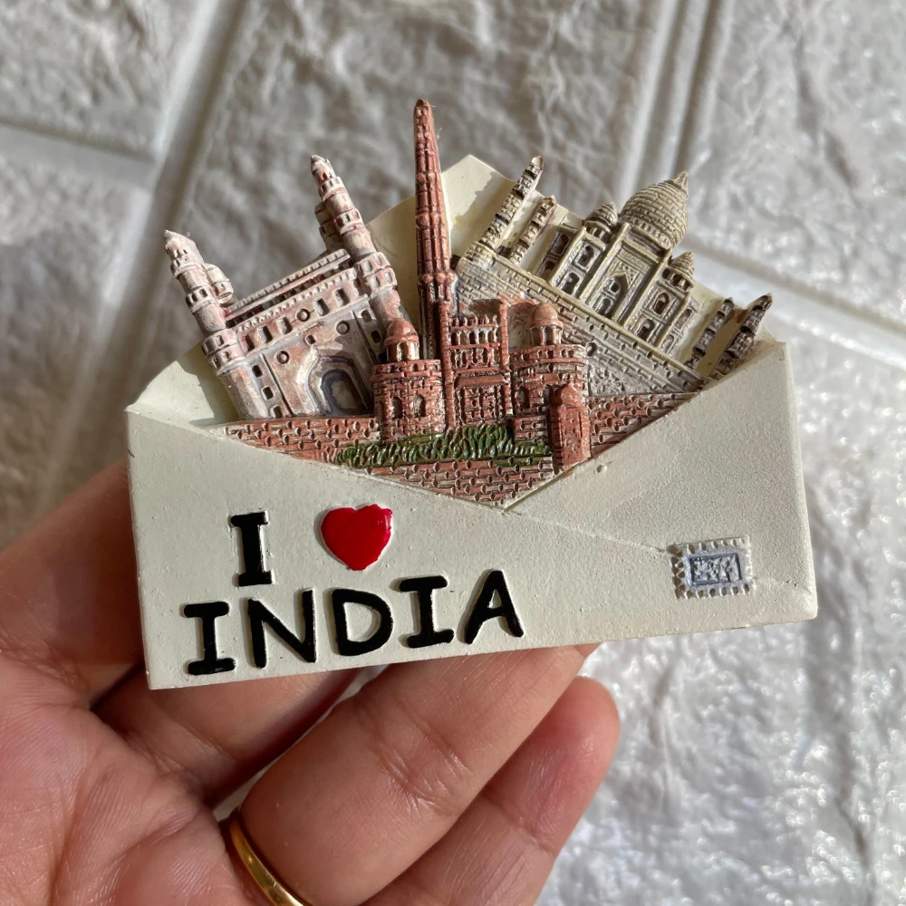 Envelop India Monuments Fridge Magnet
