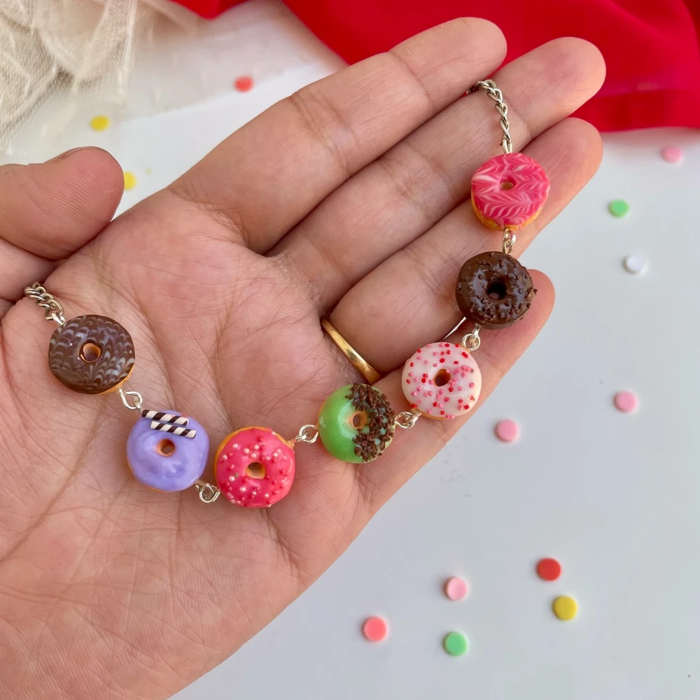 Miniature Donuts  Bracelet