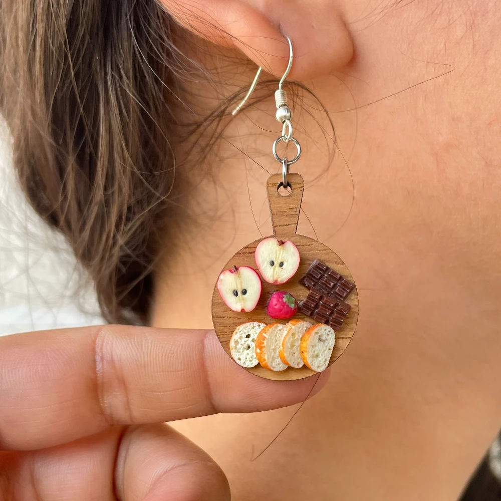 Miniature ChocoFruit Delights Earrings