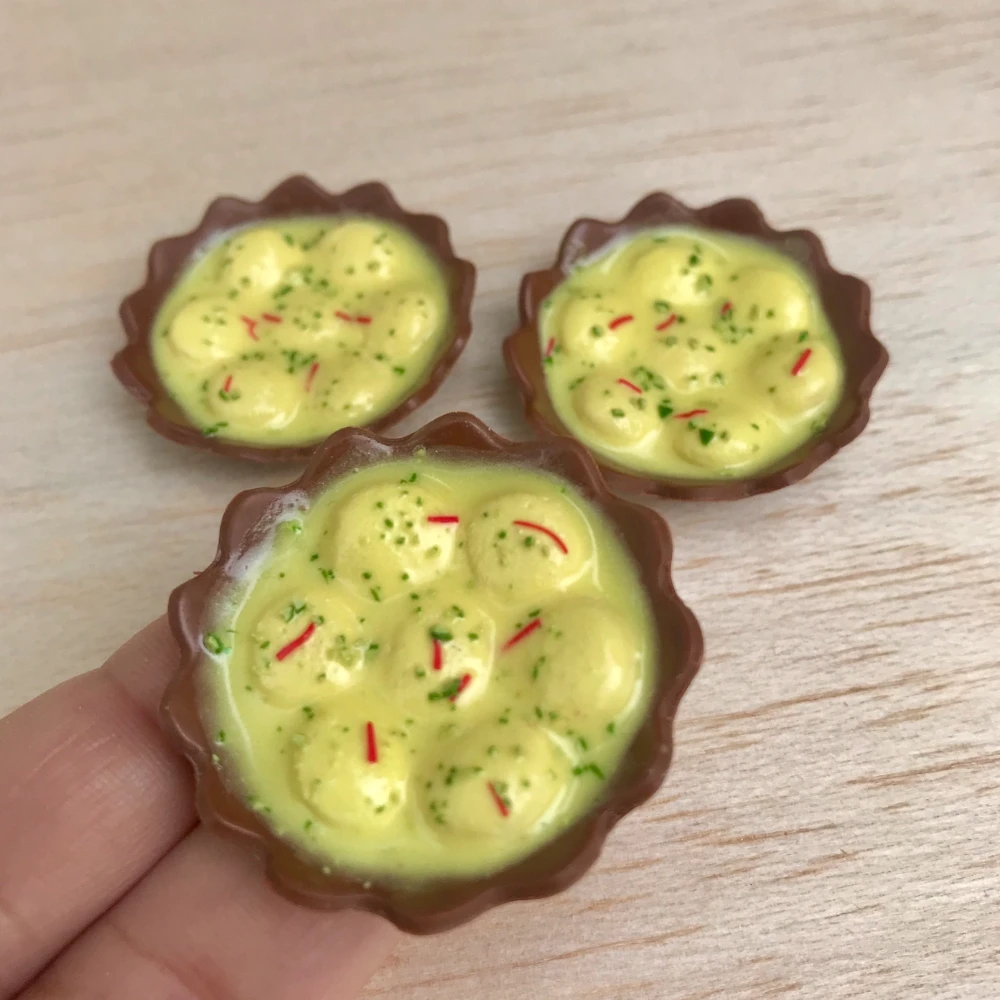 Miniature Rasmalai Fridge Magnet