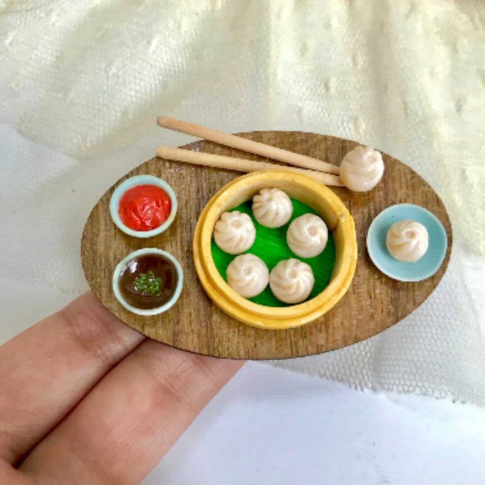 Miniature Momos Fridge Magnet