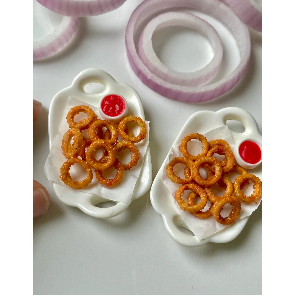 Mini Crunchy Onion Rings Magnet