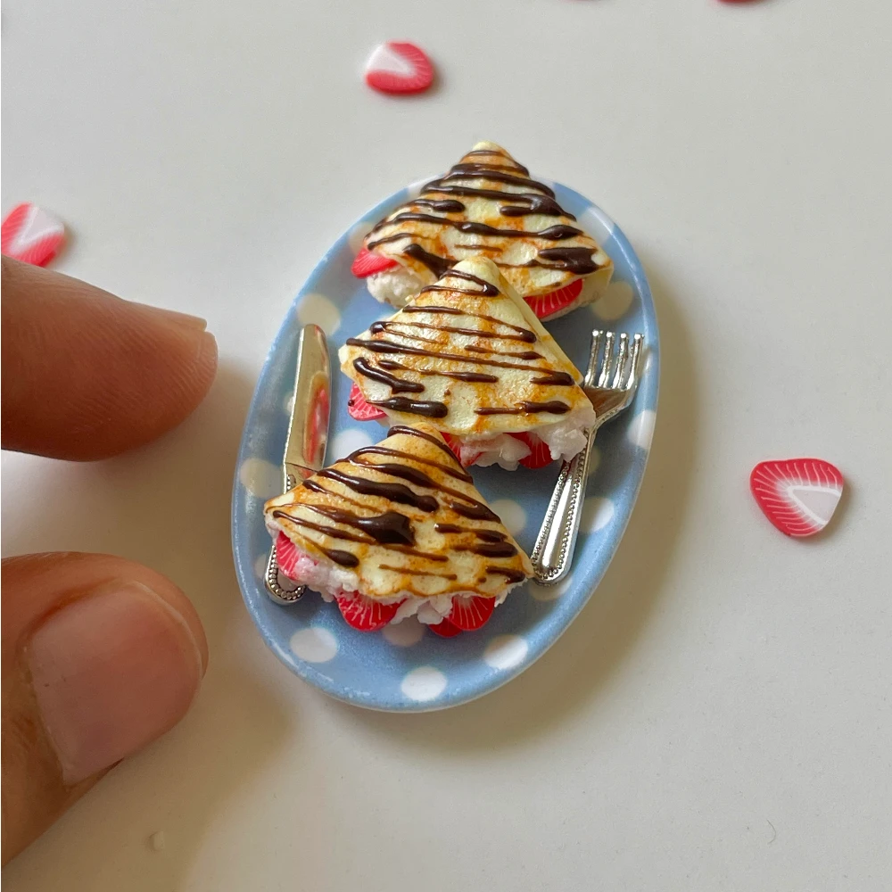 Miniature Crepe Fridge Magnet