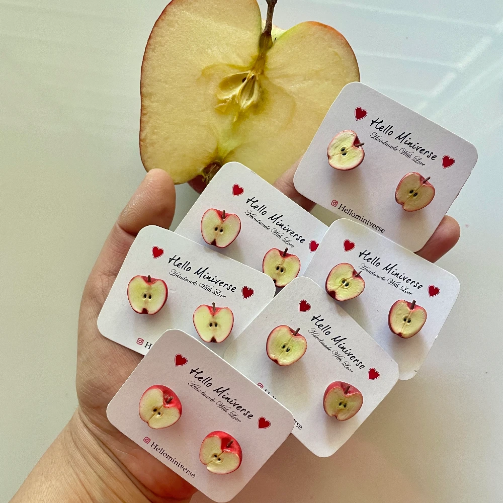 Miniature Apple Fruit Studs