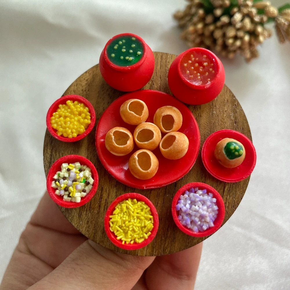 Miniature Paani Puri Fridge Magnet
