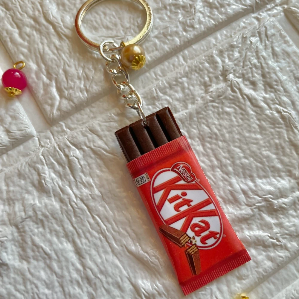 Miniature Kitkat Keychain