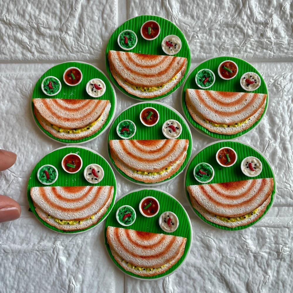 Miniature Masala Dosa Fridge Magnet