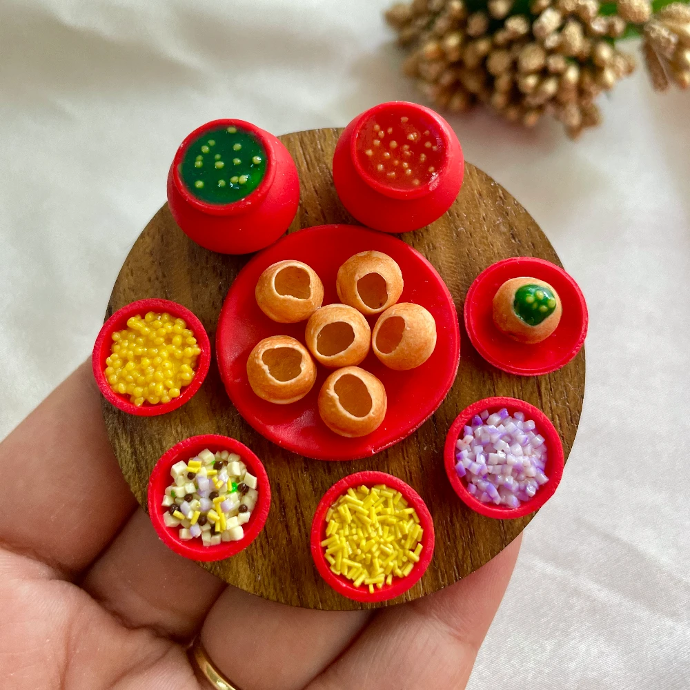 Miniature Paani Puri Fridge Magnet