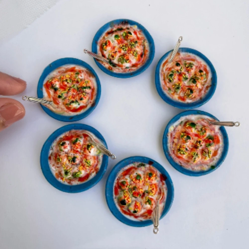 Miniature Dahi Vada Fridge Magnet
