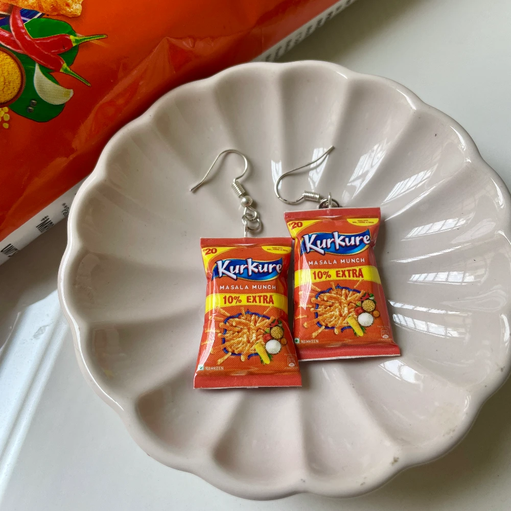 Miniature Kurkure Earrings