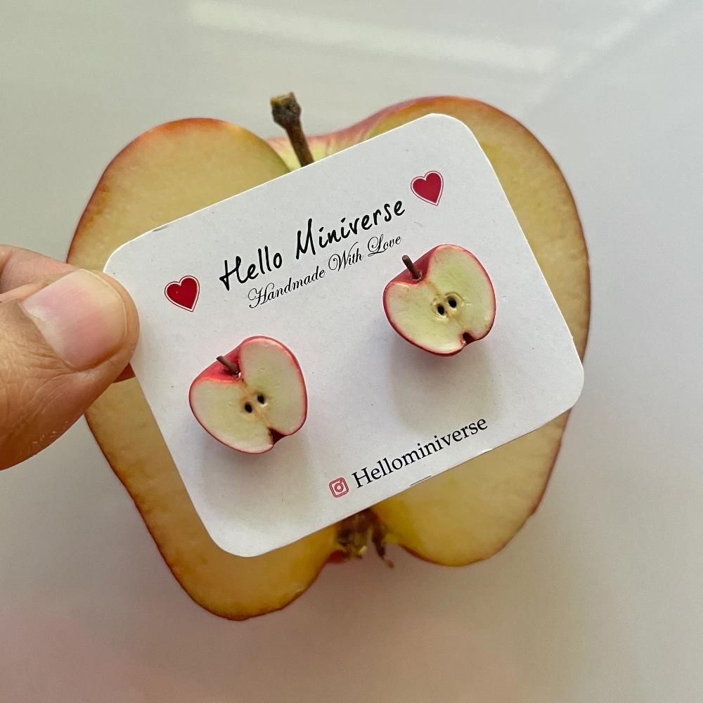 Miniature Apple Fruit Studs