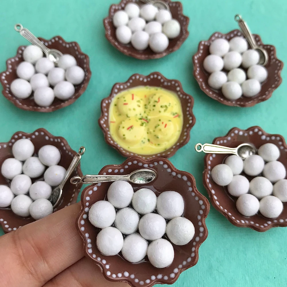 Miniature Rasgulla Fridge Magnet