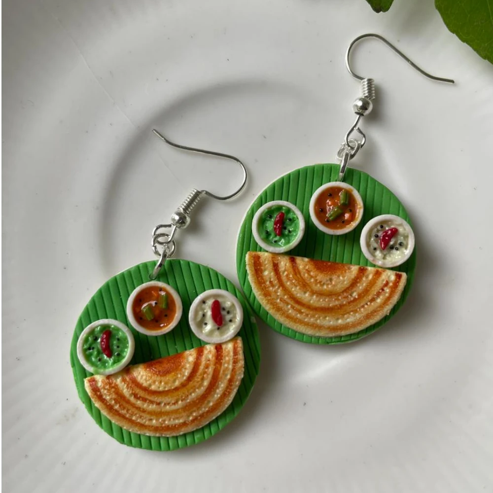 Miniature Dosa Earrings