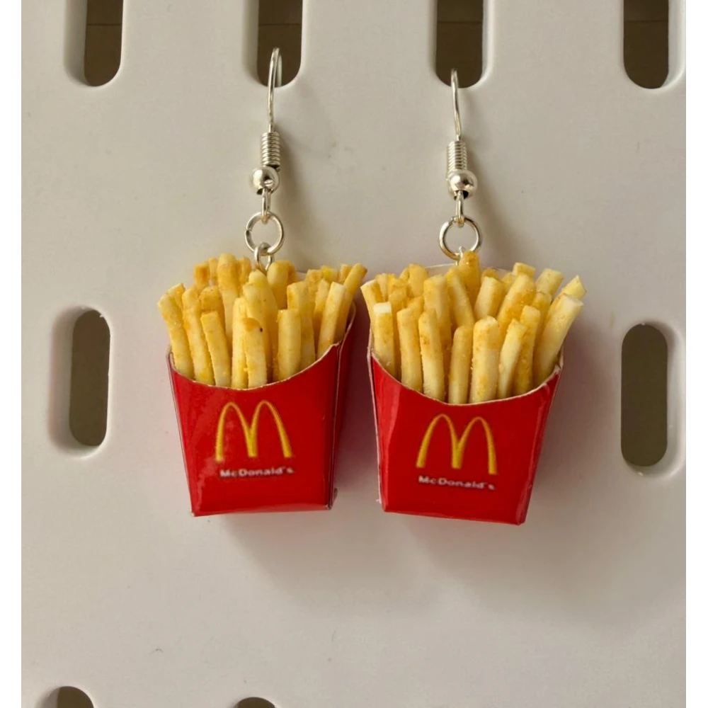 Miniature French Fries Earrings
