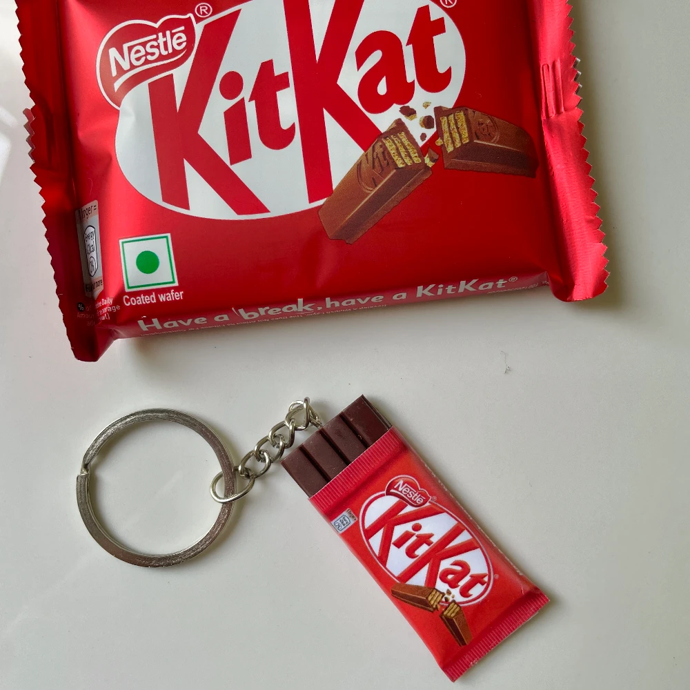 Miniature Kitkat Keychain