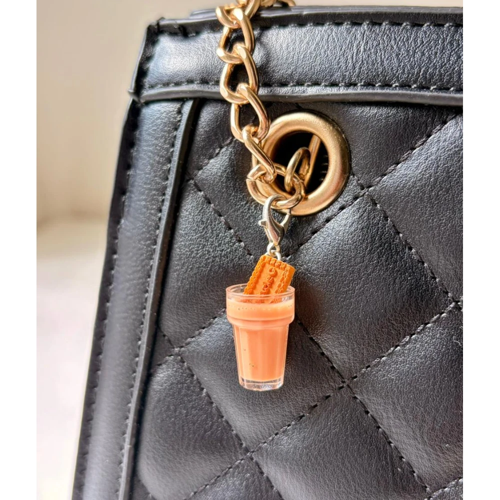 Miniature Chai Biscuit Hanging Charms