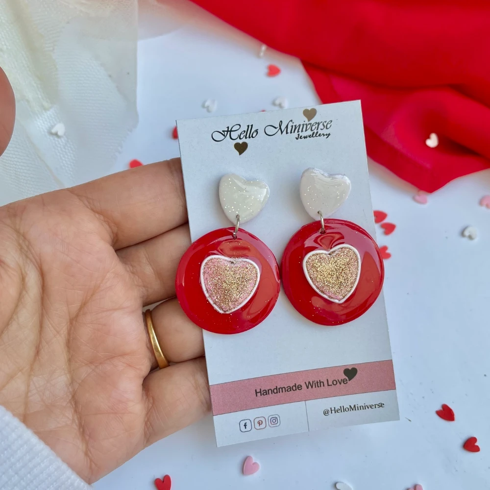 Miniature Valentine's Day Special Earrings