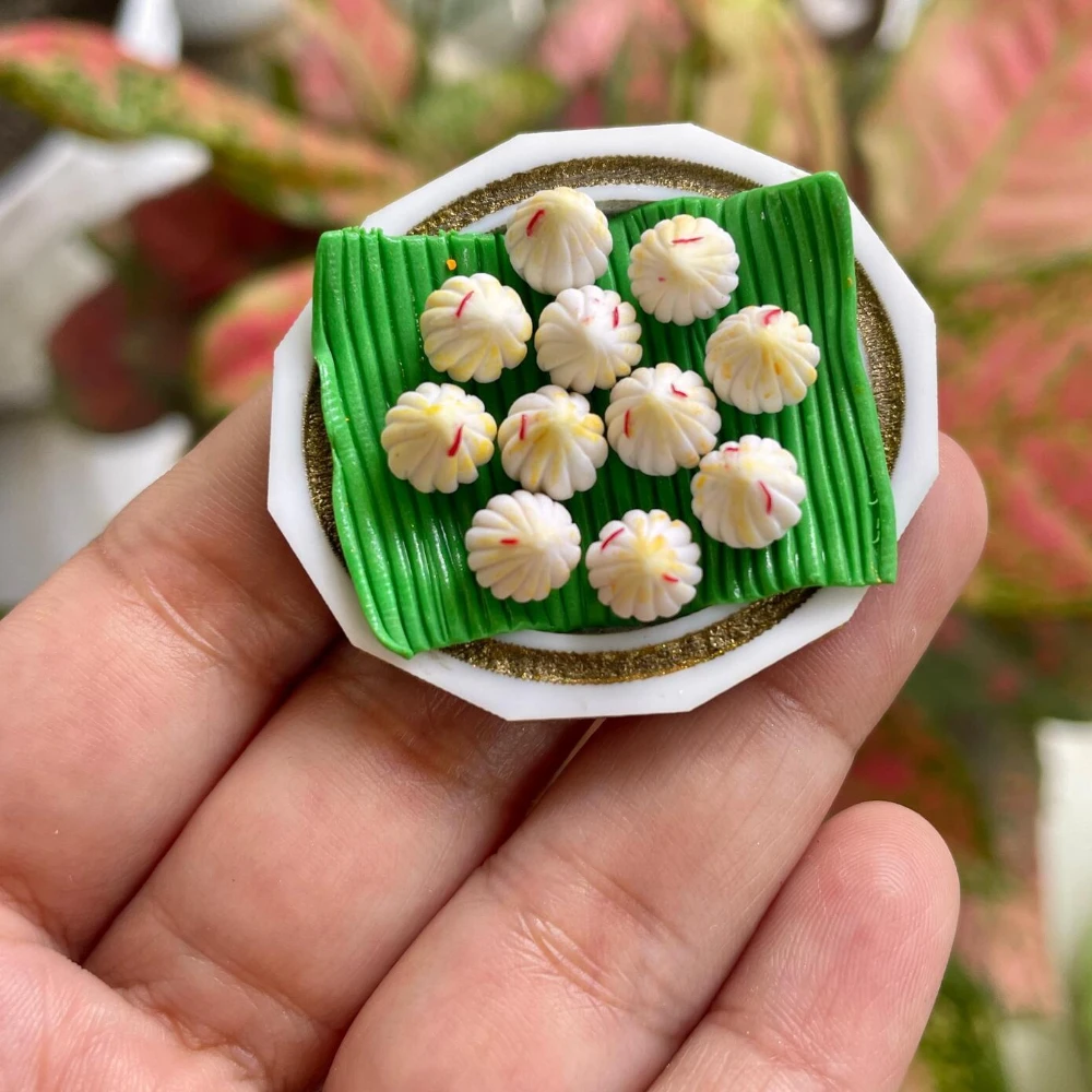Miniature Modak Fridge Magnet