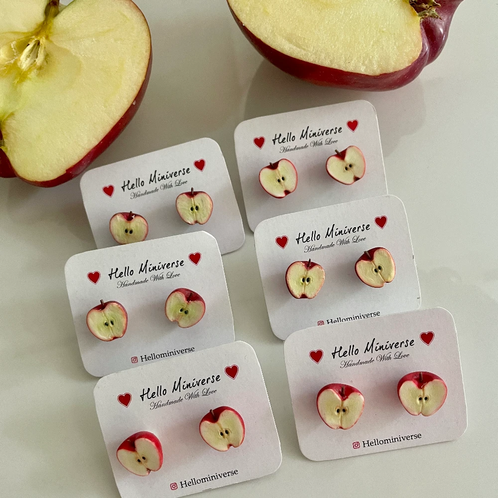 Miniature Apple Fruit Studs