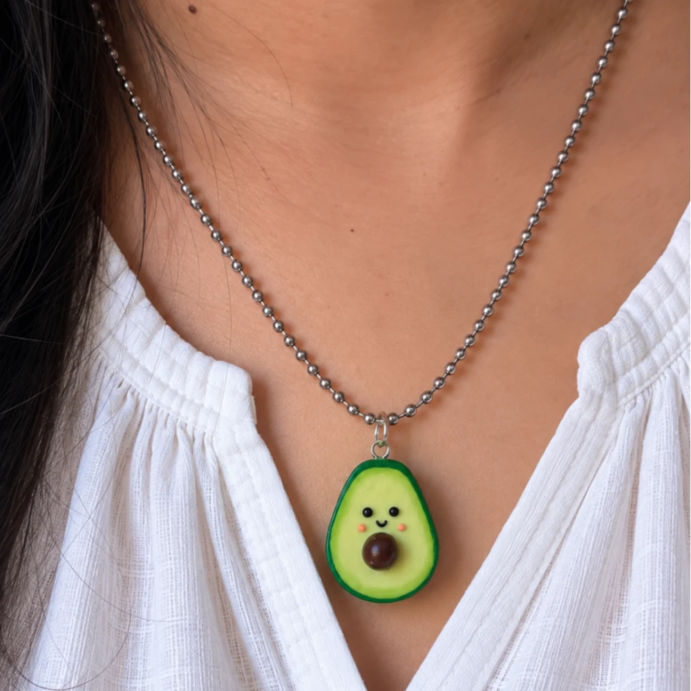 Miniature Avocado Necklace
