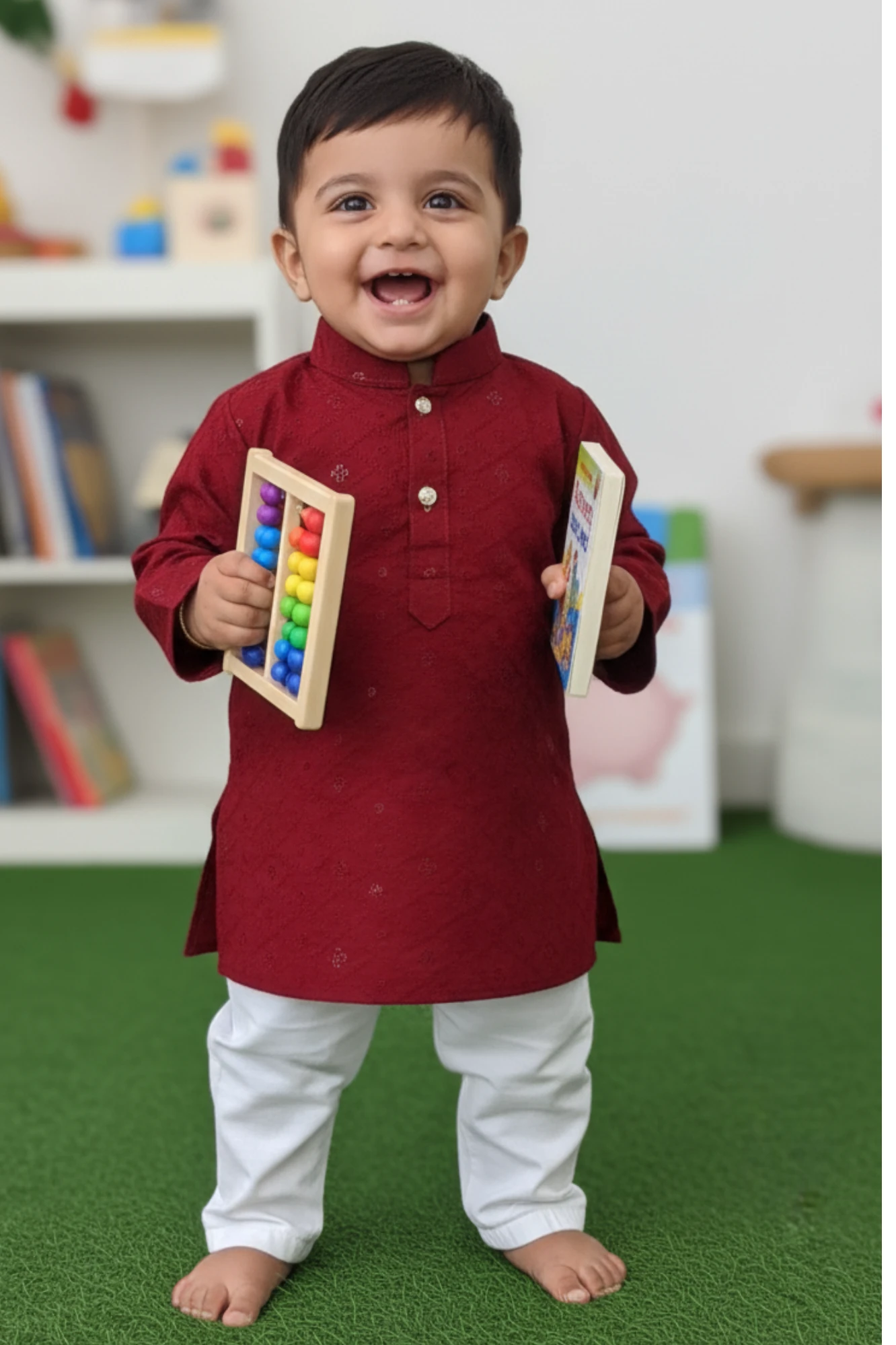 Kurta beby boy sikwens (yellow/18manth)