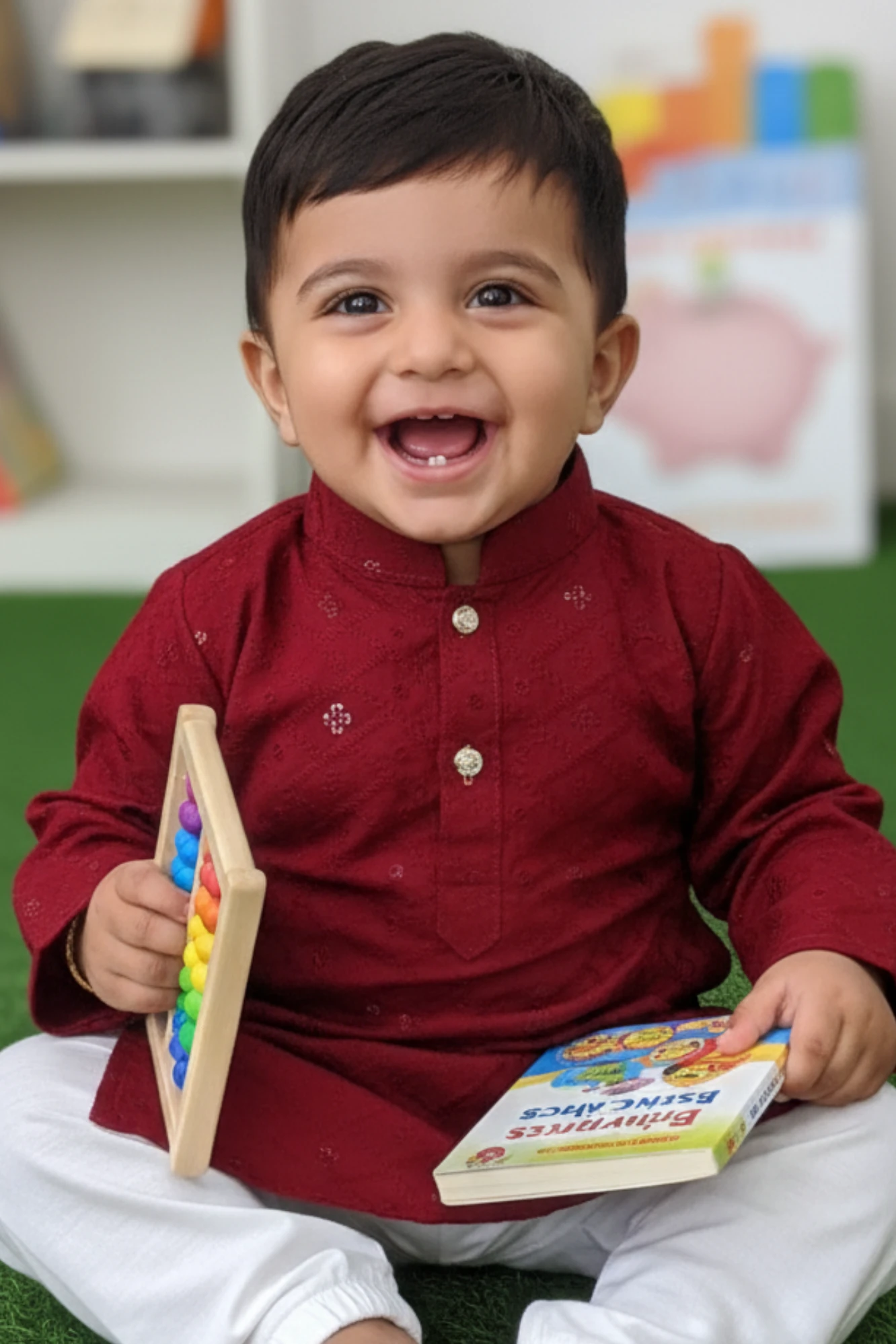 Kurta beby boy sikwens (yellow/18manth)