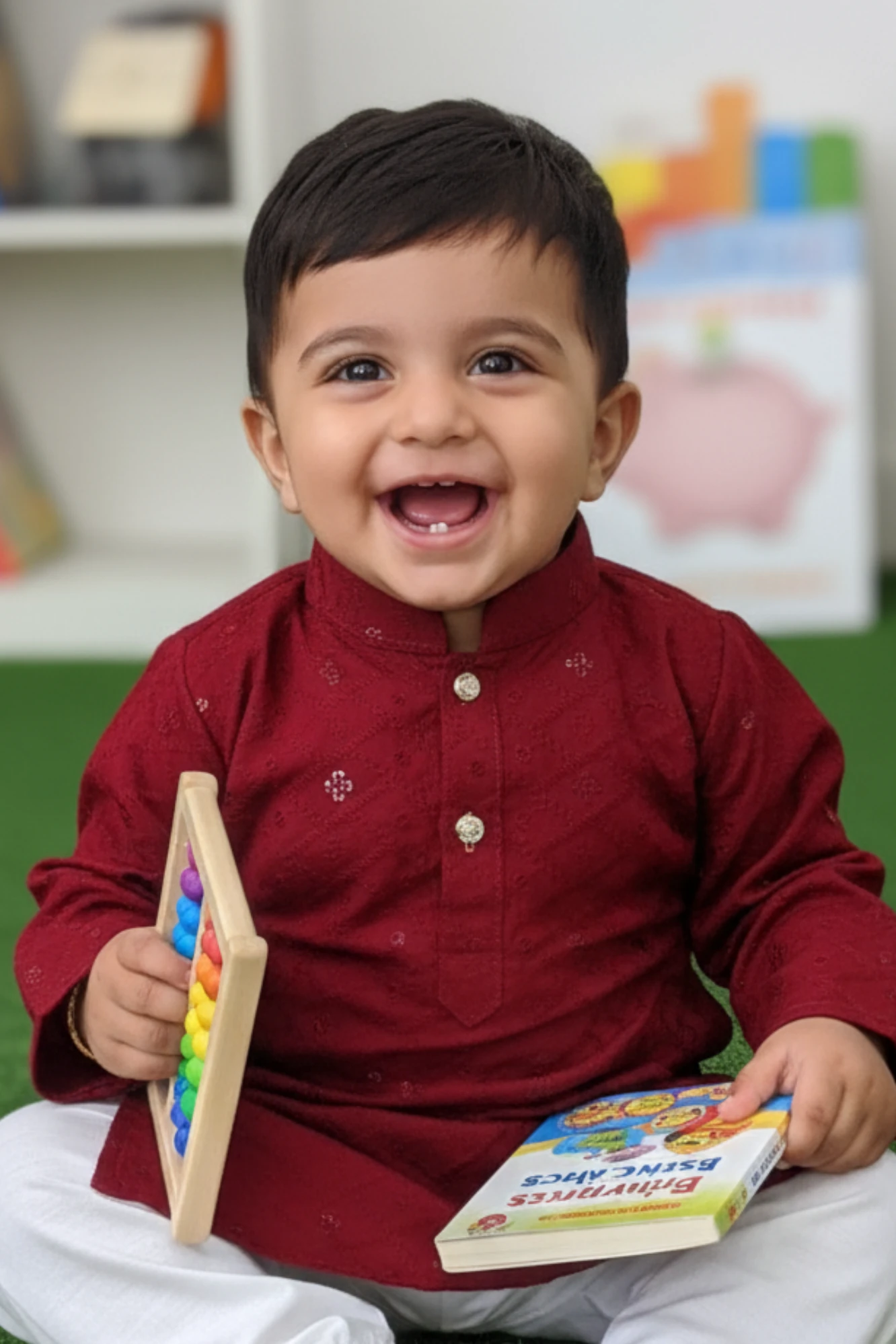 Kurta beby boy sikwens (yellow/18manth)